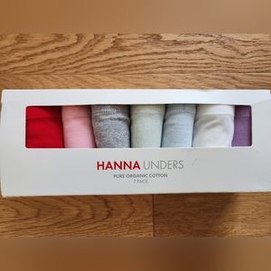 Hanna organic cotton undies Xl